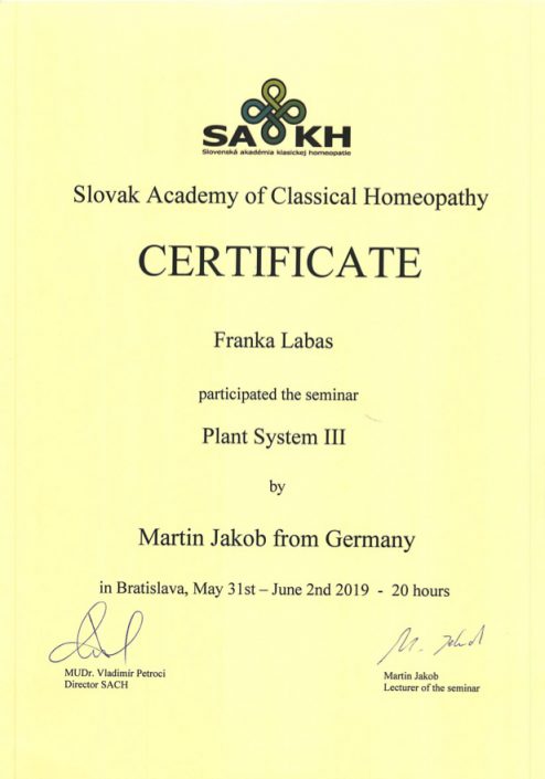 Martin Jakob (D): Pflanzensystem